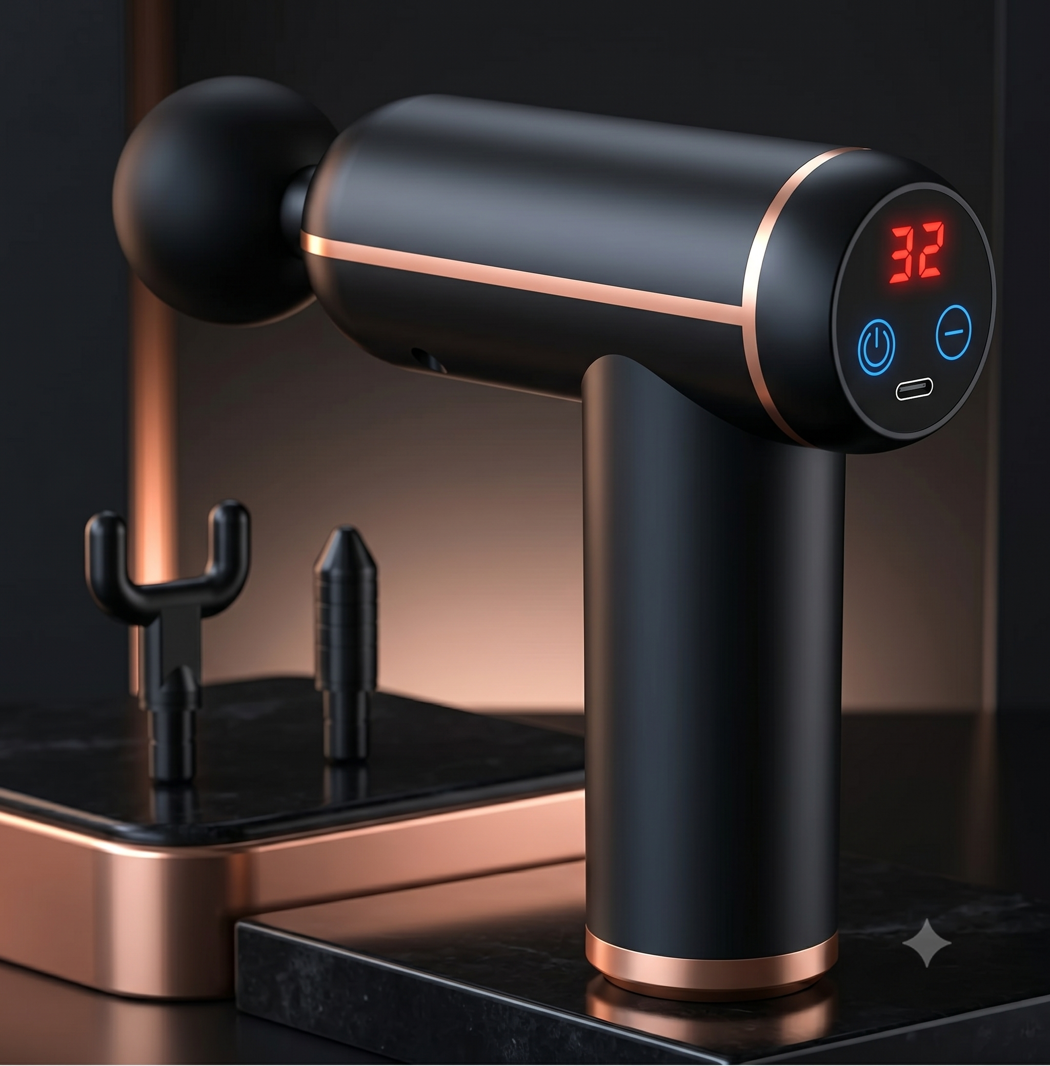 Forxa Pro — Pistolet de Massage Percussion