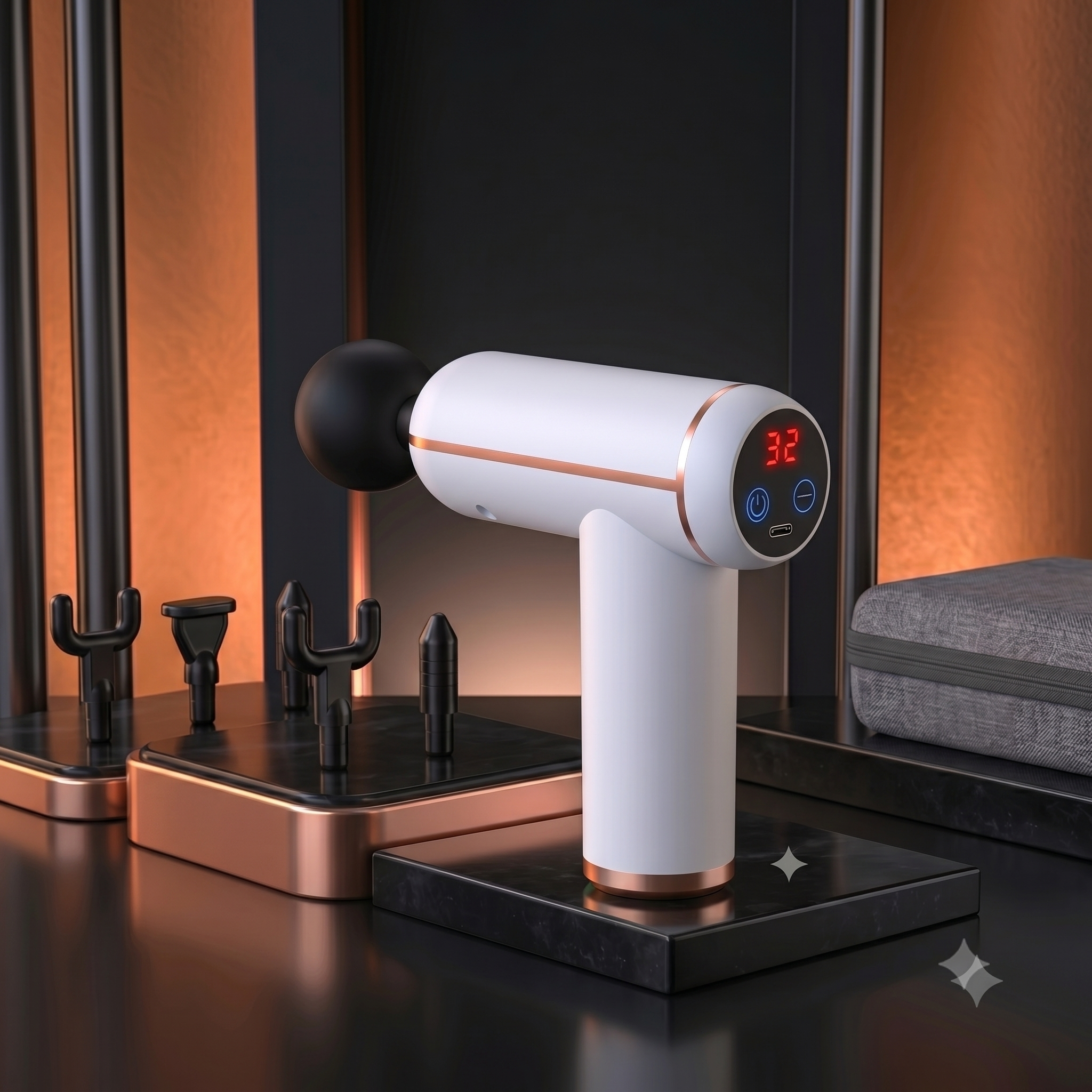 Forxa Pro — Pistolet de Massage Percussion