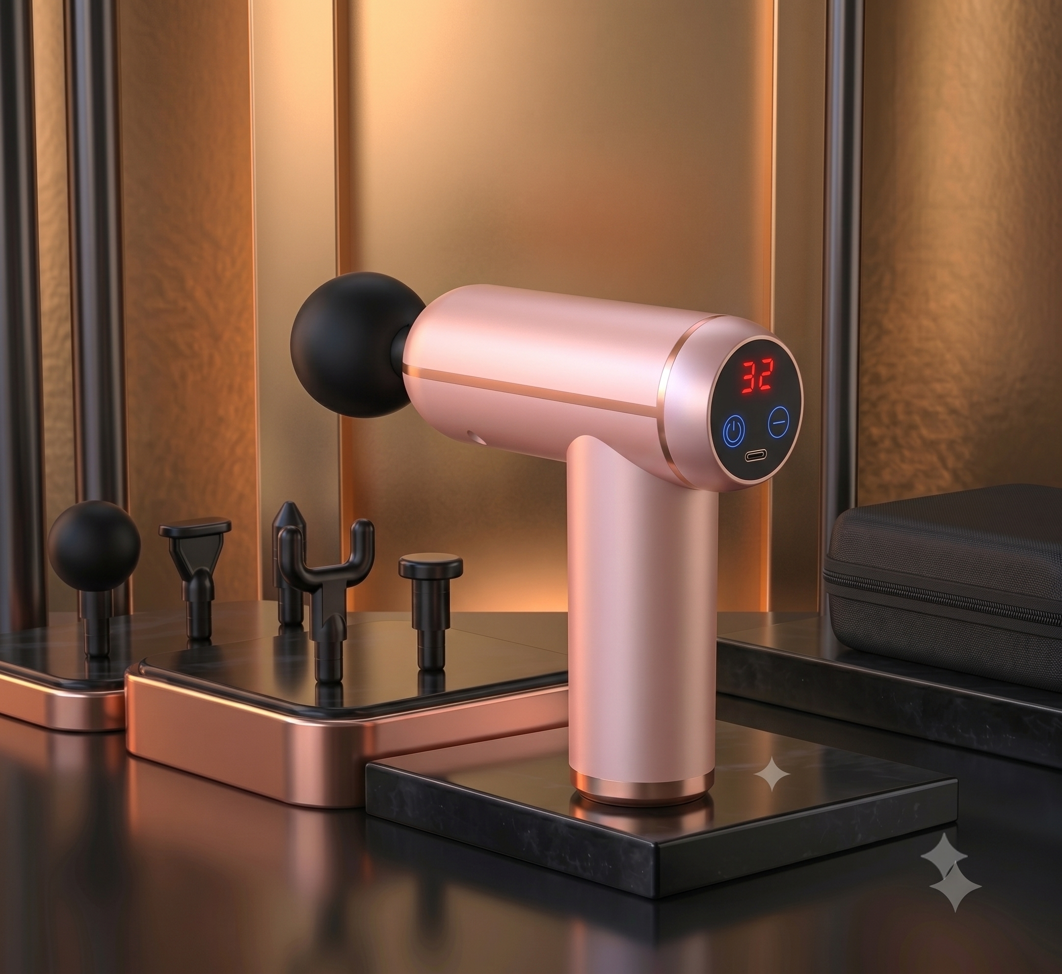 Forxa Pro — Pistolet de Massage Percussion