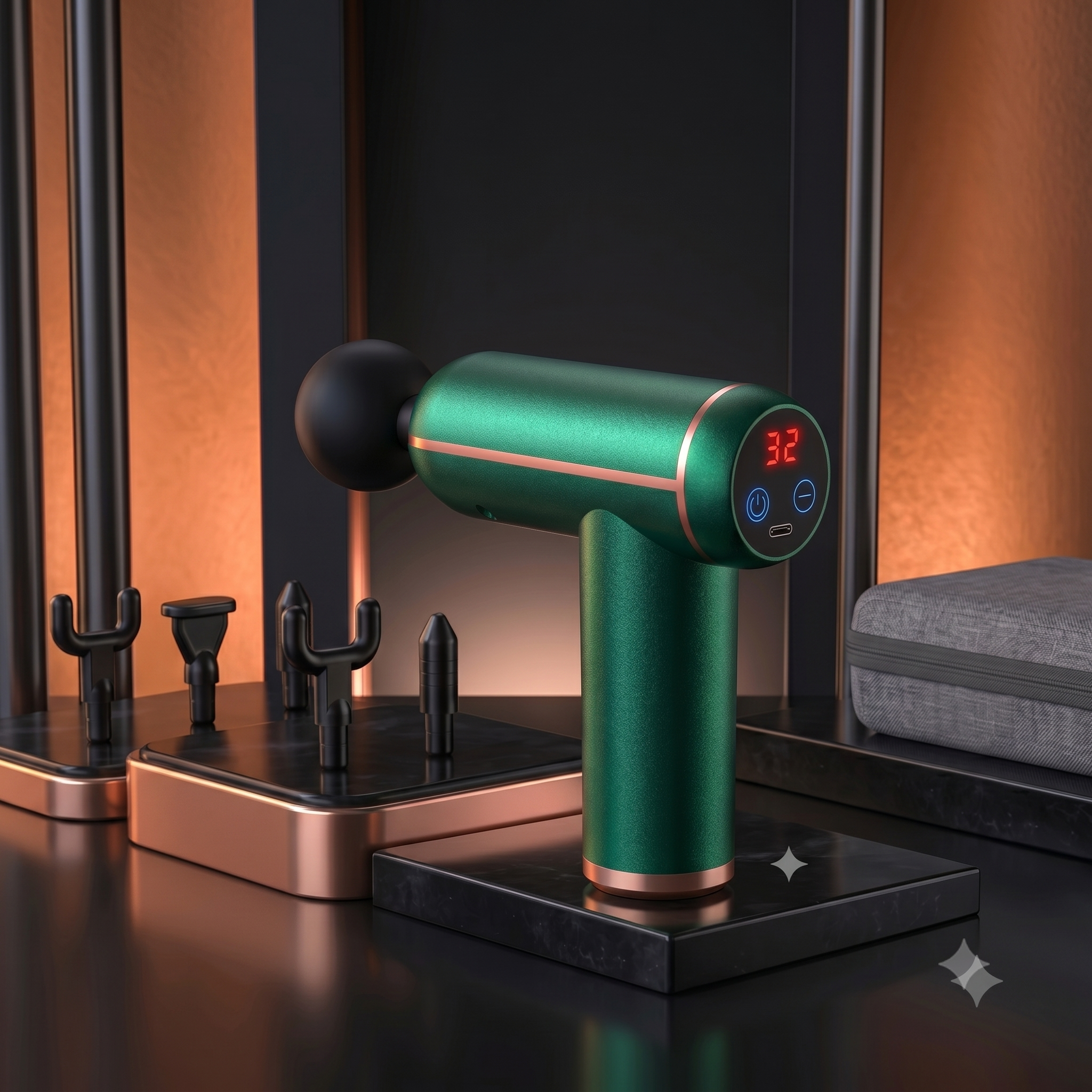 Forxa Pro — Pistolet de Massage Percussion